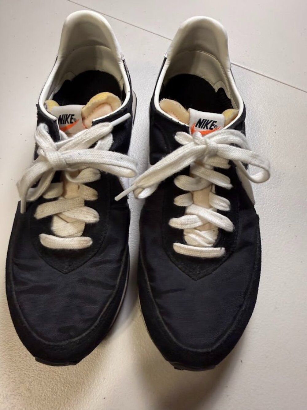 Nike Waffle Trainer 2 Black White DC6477-001 Big Kids 6Y / Women's Size 7.5
